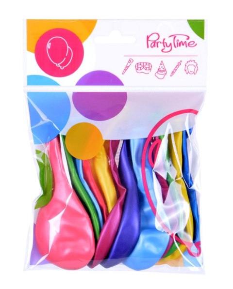 Balon gumowy Arpex metalizowany 12 szt mix 260mm 10cal (K2748) Balon gumowy Arpex metalizowany 12 szt mix 260mm 10cal (K2748)