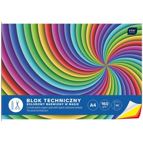 Blok techniczny Interdruk bloki A4 biały 160g 10k (BLTK) Blok techniczny Interdruk bloki A4 biały 160g 10k (BLTK)