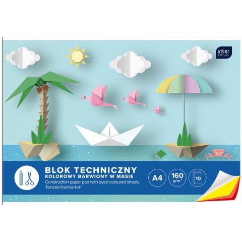 Blok techniczny Interdruk bloki A4 biały 160g 10k (BLTK) Blok techniczny Interdruk bloki A4 biały 160g 10k (BLTK)