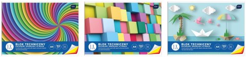 Blok techniczny Interdruk bloki A4 biały 160g 10k (BLTK) Blok techniczny Interdruk bloki A4 biały 160g 10k (BLTK)