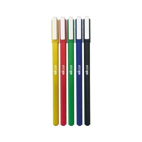 Długopis żelowy Strigo CLASSIC żelowy 5kol mix 0,8mm (SSC426) Długopis żelowy Strigo CLASSIC żelowy 5kol mix 0,8mm (SSC426)
