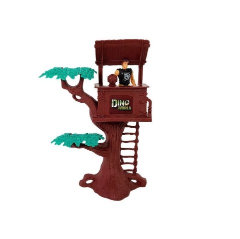 Figurka Lean Świat Dinozaurów Zestaw Figurek Ambona Odrzutowiec Wyrzutnia Strzałów Dźwięk (7880)