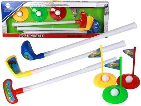 Gra zręcznościowa Lean mini golf z kijami 12el (15430) Gra zręcznościowa Lean mini golf z kijami 12el (15430)