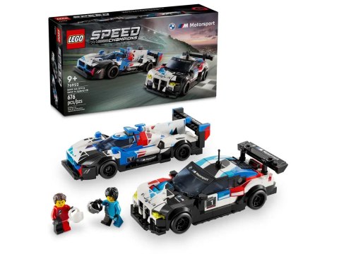 Klocki konstrukcyjne Lego Speed Champions Samochody wyścigowe BMW M4 GT3 & BMW M Hybrid V8 (76922) Klocki konstrukcyjne Lego Speed Champions Samochody wyścigowe BMW M4 GT3 & BMW M Hybrid V8 (76922)