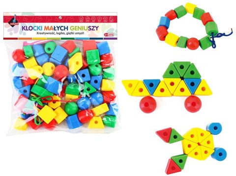 Klocki pozostałe Askato geometryczne 62 elementy (112558) Klocki pozostałe Askato geometryczne 62 elementy (112558)