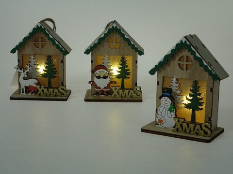 Lampki świąteczne Adar domek Led 12cm (579965) Lampki świąteczne Adar domek Led 12cm (579965)