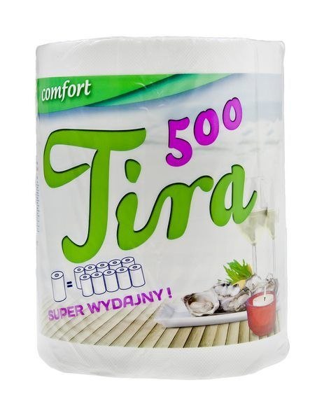 Ręcznik rolka Tira Jumbo Role 500 kolor: biały Ręcznik rolka Tira Jumbo Role 500 kolor: biały