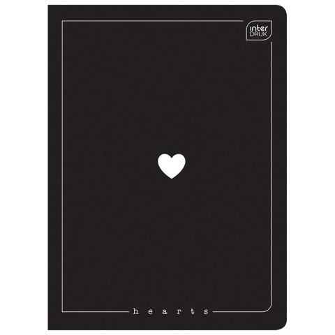 Zeszyt Interdruk UV HEARTS A5 60# A5 60k. 70g krata (5902277326775) Zeszyt Interdruk UV HEARTS A5 60# A5 60k. 70g krata (5902277326775)