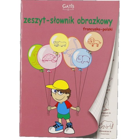 Zeszyt tematyczny Gatis słownik polsko-francuski A5 32k. Zeszyt tematyczny Gatis słownik polsko-francuski A5 32k.
