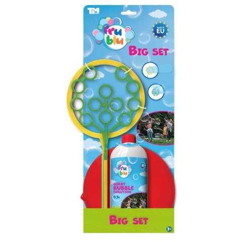 Bańki mydlane Tm Toys Fru blu duży zestaw + zapas płynu 0,5l (DKF9477) Bańki mydlane Tm Toys Fru blu duży zestaw + zapas płynu 0,5l (DKF9477)
