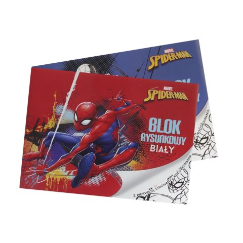 Blok rysunkowy Beniamin biały SPIDER MAN A4 biała 20k Blok rysunkowy Beniamin biały SPIDER MAN A4 biała 20k