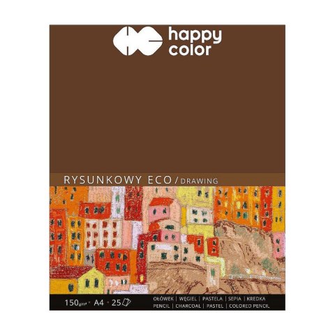 Blok rysunkowy Happy Color rysunkowy eko młody artysta A4 szary 150g 25k (HA 3715 2030-A25) Blok rysunkowy Happy Color rysunkowy eko młody artysta A4 szary 150g 25k (HA 3715 2030-A25)