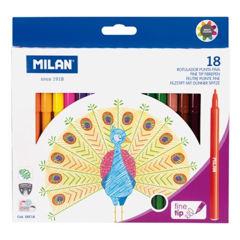 Flamaster Milan 18 kol. (06F18) Flamaster Milan 18 kol. (06F18)