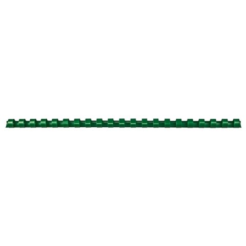Grzbiety do bindowania Titanum A4 zielony plastik śr. 10mm (10Z) Grzbiety do bindowania Titanum A4 zielony plastik śr. 10mm (10Z)