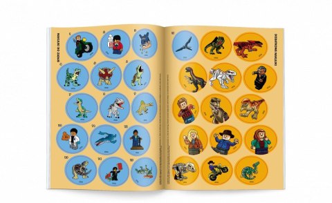 Książka dla dzieci Ameet LEGO® Jurassic World™. Kolorowanka z Naklejkami Książka dla dzieci Ameet LEGO® Jurassic World™. Kolorowanka z Naklejkami