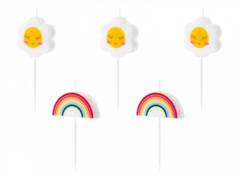 Świeczka urodzinowa Partydeco Stokrotki, 2-3.5cm (SCS-14) Świeczka urodzinowa Partydeco Stokrotki, 2-3.5cm (SCS-14)