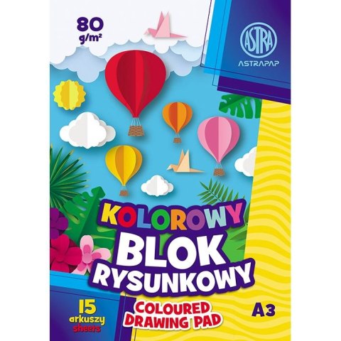 Blok rysunkowy Astra BS&RABBit ASTRAPAP A3 mix 80g 15k (48201090) Blok rysunkowy Astra BS&RABBit ASTRAPAP A3 mix 80g 15k (48201090)