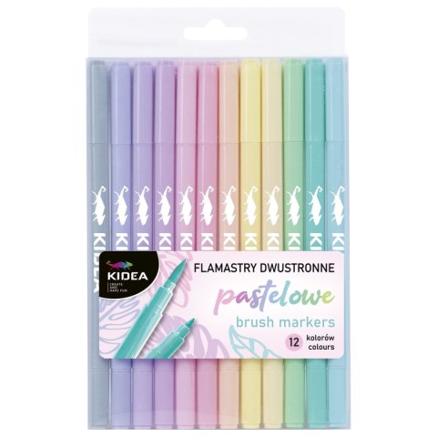 Flamaster Kidea Pastel 12 kol. (FDPBB12KA) Flamaster Kidea Pastel 12 kol. (FDPBB12KA)
