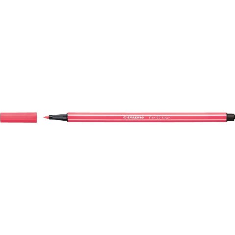Flamaster Stabilo neonowy czerwony (68/040) Flamaster Stabilo neonowy czerwony (68/040)