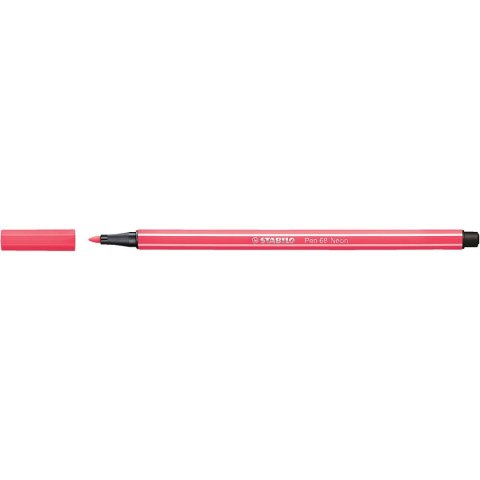 Flamaster Stabilo neonowy czerwony (68/040) Flamaster Stabilo neonowy czerwony (68/040)