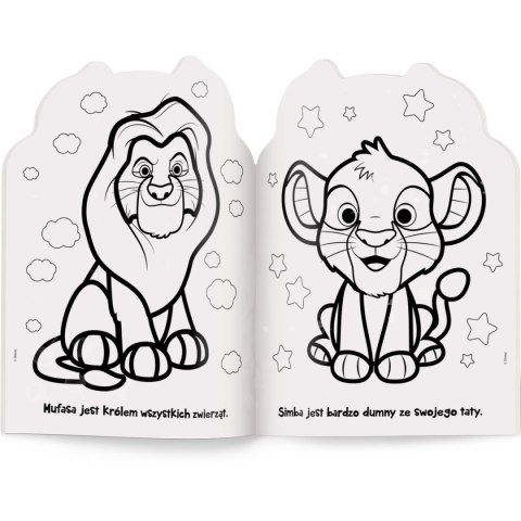 Książka dla dzieci Ameet Disney Maluch. Kolorowanka z grubym obrysem Książka dla dzieci Ameet Disney Maluch. Kolorowanka z grubym obrysem