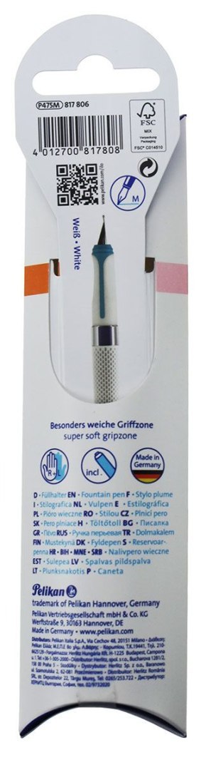 Pióro wieczne Pelikan Ilo Białe (817806) Pióro wieczne Pelikan Ilo Białe (817806)