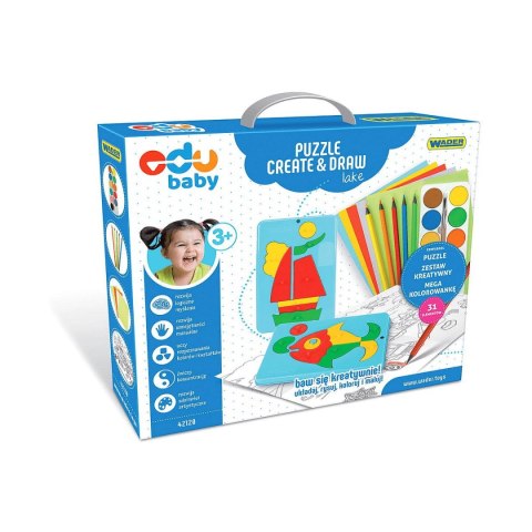 Puzzle Wader creat & draw jezioro (42120) Puzzle Wader creat & draw jezioro (42120)