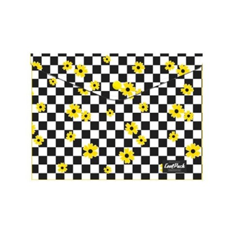 Teczka plastikowa na guzik Chess flow A4 mix Patio (30711CP) Teczka plastikowa na guzik Chess flow A4 mix Patio (30711CP)