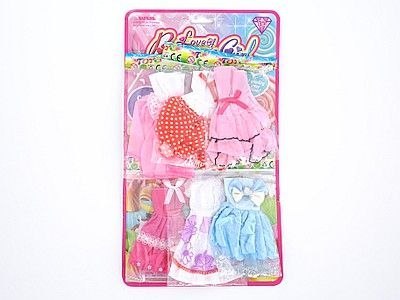 Ubranko Adar sukienka dla lalki 29cm, karta 6szt (517653) Ubranko Adar sukienka dla lalki 29cm, karta 6szt (517653)