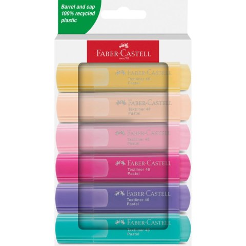 Zakreślacz Faber Castell 6 kol. (254656 FC) Zakreślacz Faber Castell 6 kol. (254656 FC)