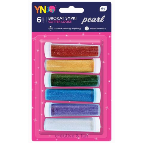 Brokat Interdruk SYPKI kolor: mix 6 kolor. (IBRO7PEA) Brokat Interdruk SYPKI kolor: mix 6 kolor. (IBRO7PEA)
