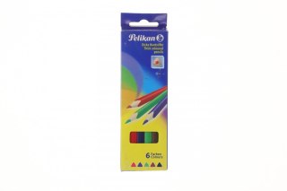 Kredki ołówkowe Pelikan 6 kol. (PN724021)