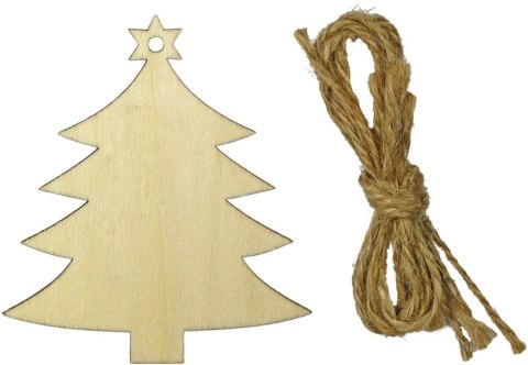Ozdoba drewniana Titanum Craft-Fun Series zawieszka choinka (5903714533671) Ozdoba drewniana Titanum Craft-Fun Series zawieszka choinka (5903714533671)