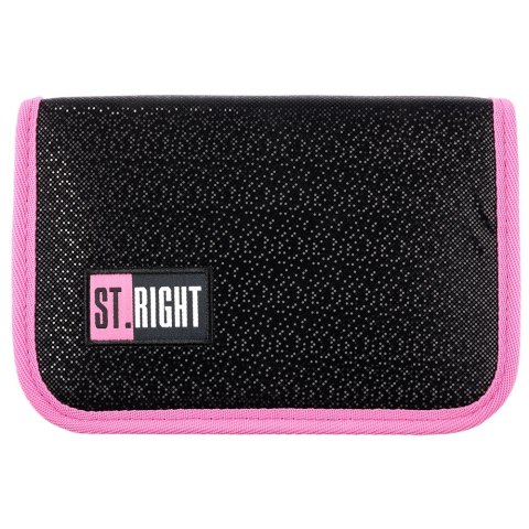 Piórnik St.Right BLACK GLITTER PC-03 5903235665417 (bez wypozażenia) Piórnik St.Right BLACK GLITTER PC-03 5903235665417 (bez wypozażenia)