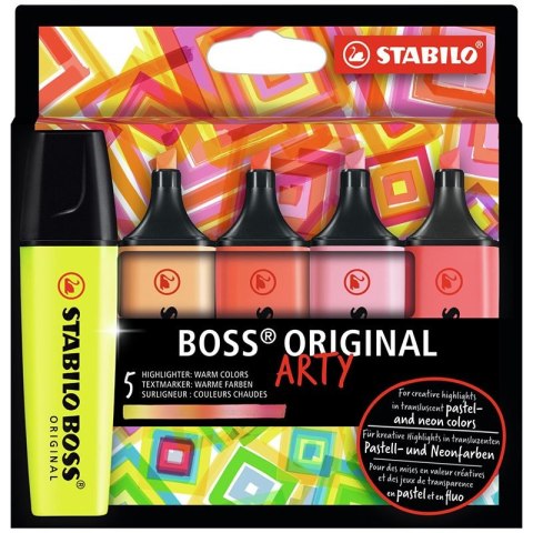 Zakreślacz Stabilo BOSS, mix 2,0-4,0mm (70/5-02-1-20) Zakreślacz Stabilo BOSS, mix 2,0-4,0mm (70/5-02-1-20)