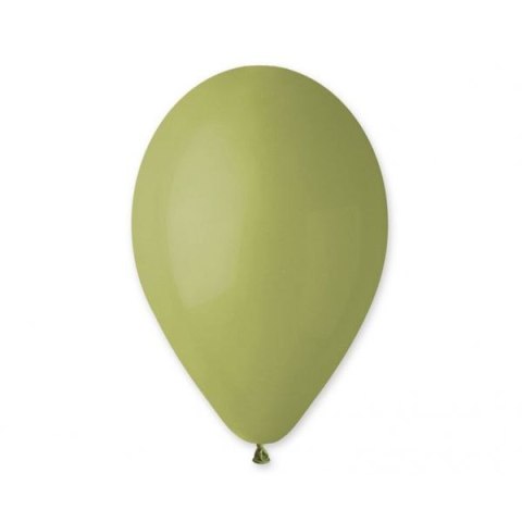 Balon gumowy Godan pastel 100 szt. oliwkowy 10cal (G90/98) Balon gumowy Godan pastel 100 szt. oliwkowy 10cal (G90/98)