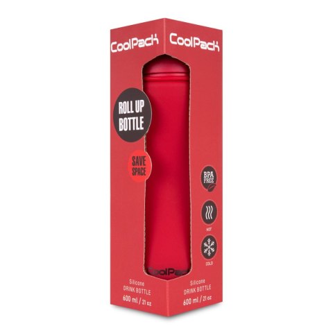 Bidon Patio CoolPack SILIKONOWY 600ml (Z14642) Bidon Patio CoolPack SILIKONOWY 600ml (Z14642)