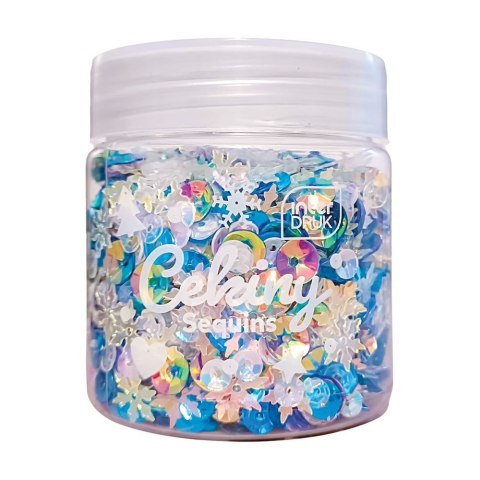 Cekiny Interdruk Winter mix 30g (30 g) Cekiny Interdruk Winter mix 30g (30 g)