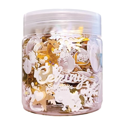 Cekiny Interdruk Winter mix 30g (30 g) Cekiny Interdruk Winter mix 30g (30 g)