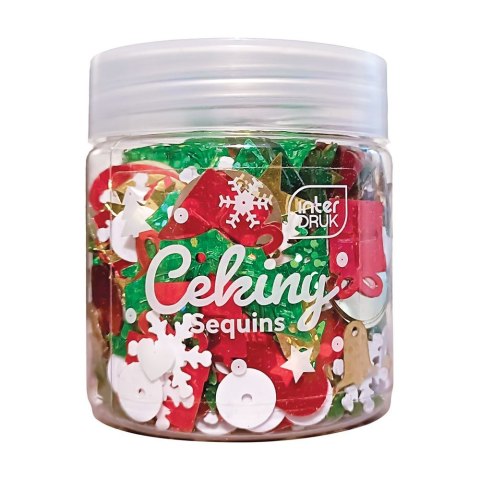 Cekiny Interdruk Winter mix 30g (30 g) Cekiny Interdruk Winter mix 30g (30 g)