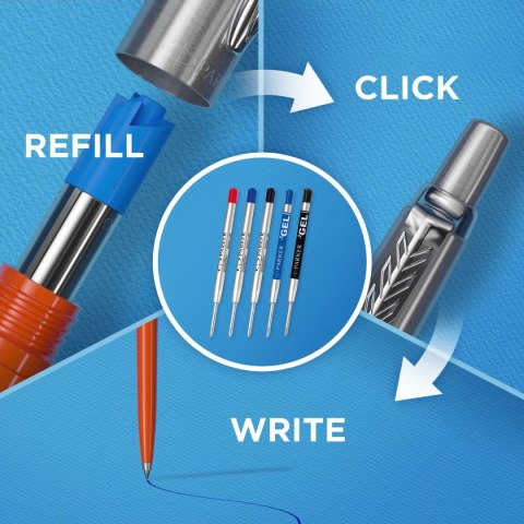 Ekskluzywny długopis Parker JOTTER GEL czarny (2140500) Ekskluzywny długopis Parker JOTTER GEL czarny (2140500)