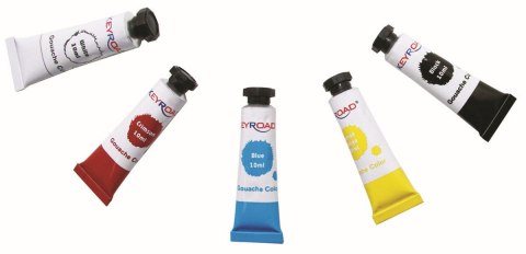 Farba tempera Keyroad 10ml 5 kolor. (KR971509) Farba tempera Keyroad 10ml 5 kolor. (KR971509)
