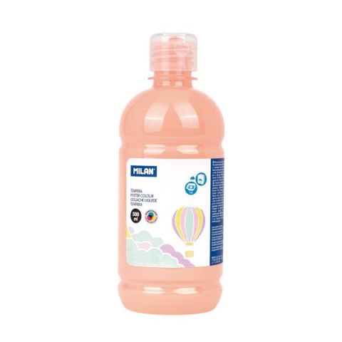 Farba tempera Milan pastelowa kolor: pomarańczowy 500ml 1 kolor. (03622P) Farba tempera Milan pastelowa kolor: pomarańczowy 500ml 1 kolor. (03622P)