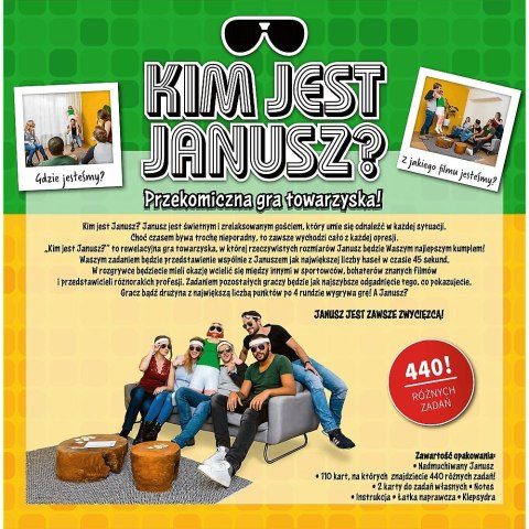Gra planszowa Trefl Kim jest Janusz? Kim jest Janusz ? (02378) Gra planszowa Trefl Kim jest Janusz? Kim jest Janusz ? (02378)