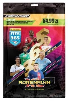 Karty Panini Megazestaw startowy FIFA 365 Adrenalyn XL 2024 21 sztuk Karty Panini Megazestaw startowy FIFA 365 Adrenalyn XL 2024 21 sztuk
