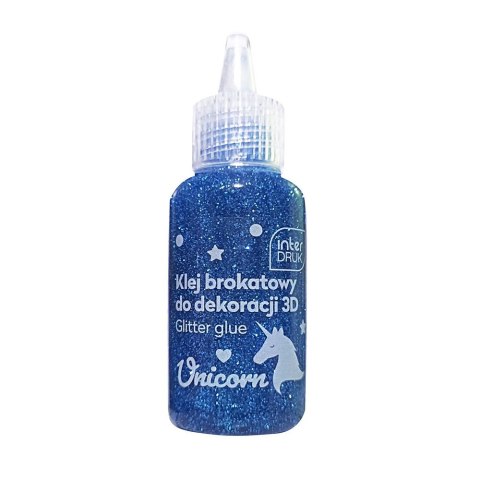Klej artystyczny Interdruk UNICORN brokatowy 3D 5902277337085 200ml (20ml) Klej artystyczny Interdruk UNICORN brokatowy 3D 5902277337085 200ml (20ml)