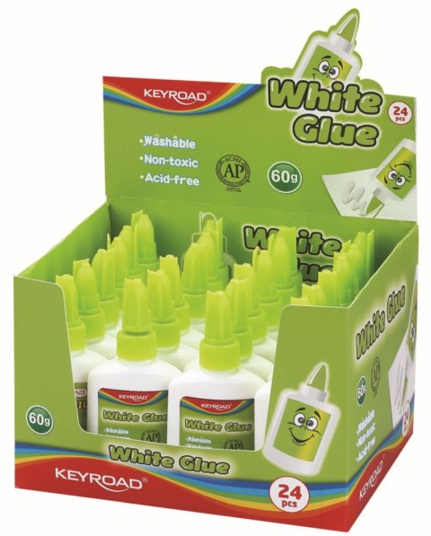 Klej w płynie Keyroad biały 60ml 60g (KR971294) Klej w płynie Keyroad biały 60ml 60g (KR971294)