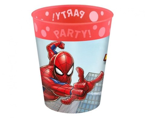 Kubek Godan wielokrotnego użytku Spiderman Crime Fighter Decorata Party 250ml (95692) Kubek Godan wielokrotnego użytku Spiderman Crime Fighter Decorata Party 250ml (95692)