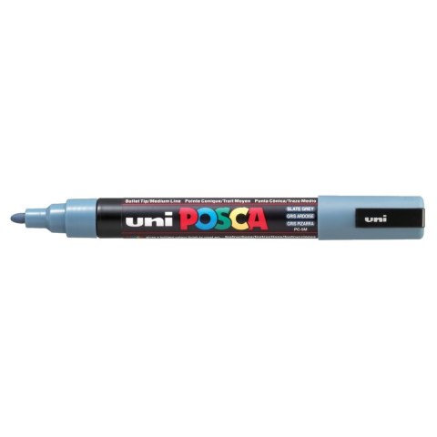 Marker specjalistyczny Uni Posca, szary ciemny 1,8-2,5mm okrągła końcówka (PC-5M) Marker specjalistyczny Uni Posca, szary ciemny 1,8-2,5mm okrągła końcówka (PC-5M)