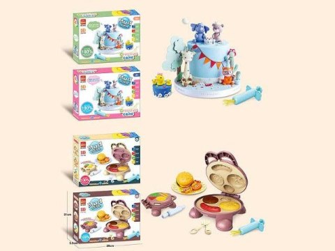 Masa plastyczna dla dzieci Bigtoys tort lub toster mix (BPLA2748) Masa plastyczna dla dzieci Bigtoys tort lub toster mix (BPLA2748)